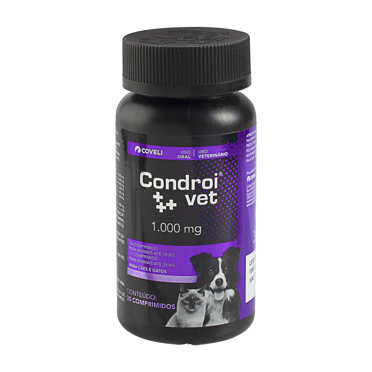 Suplemento Condroivet para Cães e Gatos Coveli